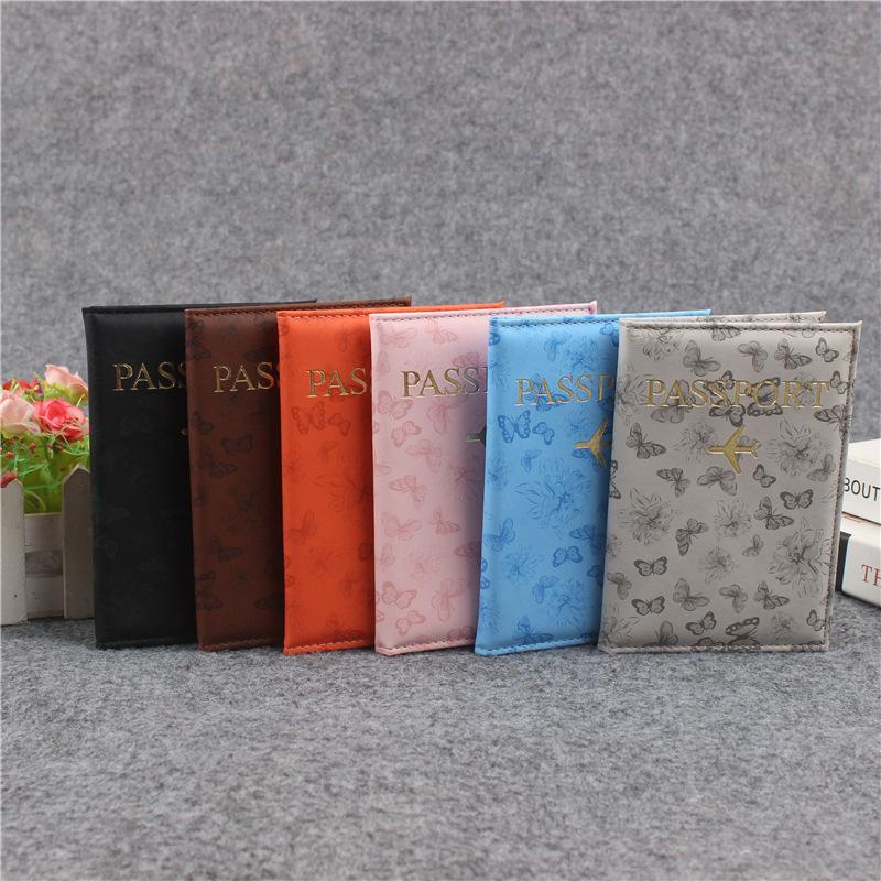 Index Card Holder - Housse de passeport en cuir PU