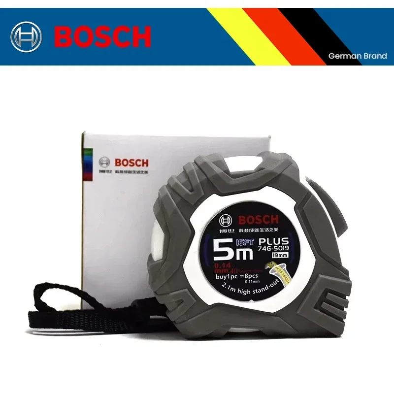 Tape Dispenser Weighted - Mètre ruban Bosch rétractable, règle souple